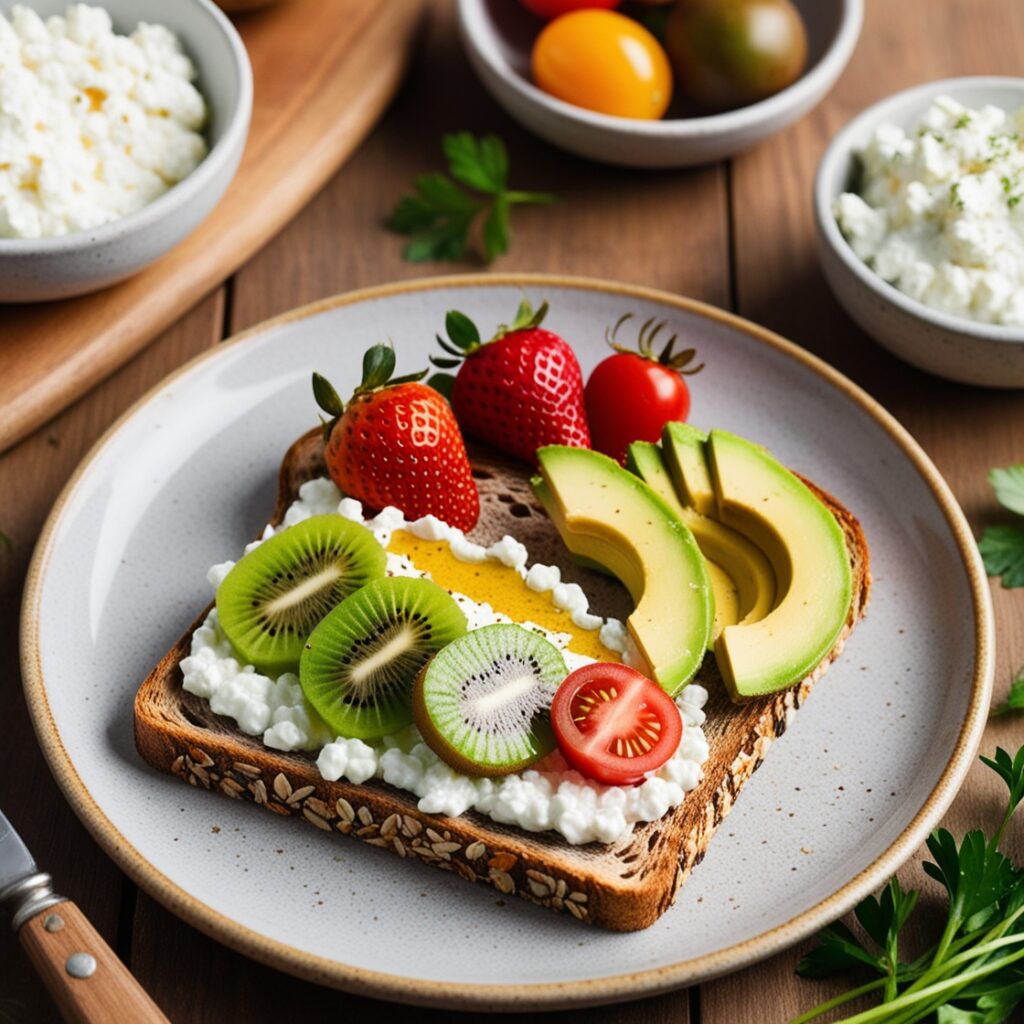 cottage cheese toast recipe