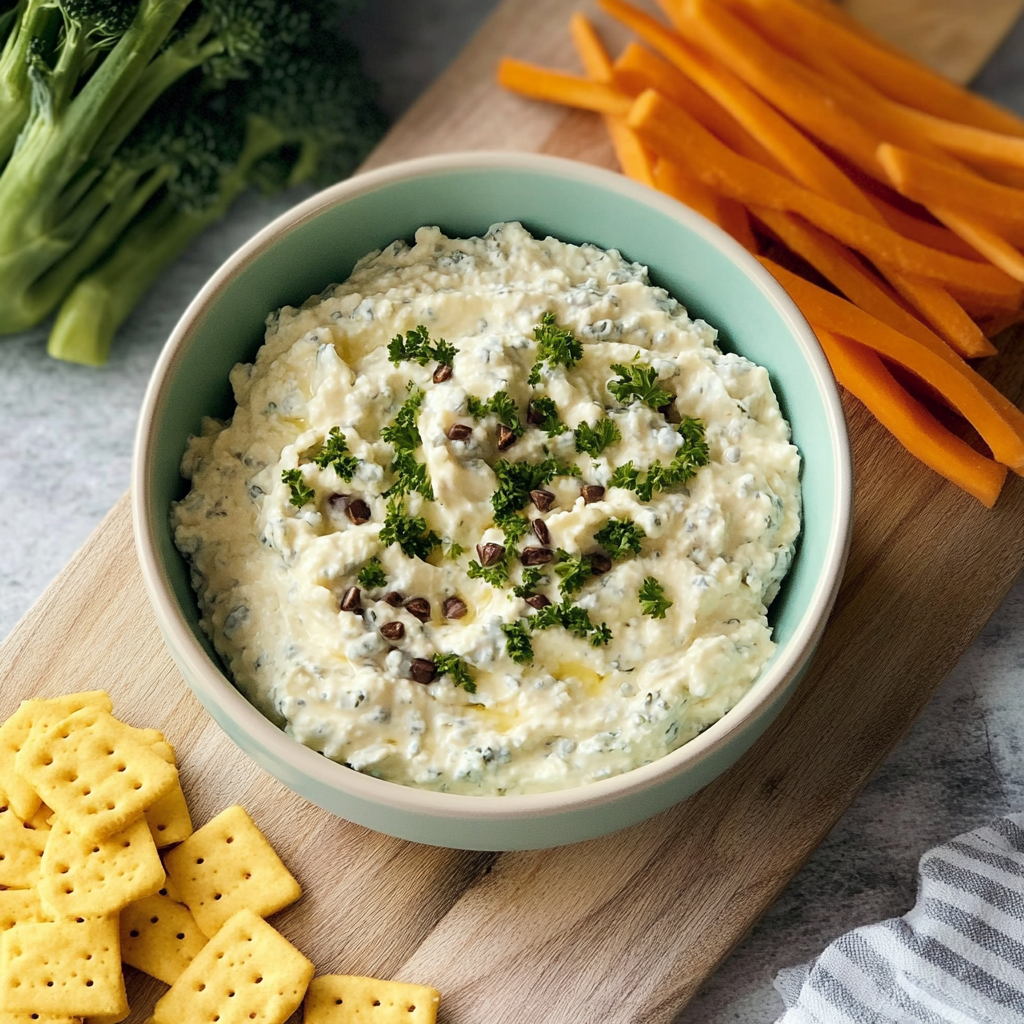 Creamy Herb Cottage Cheese Dip Recipe